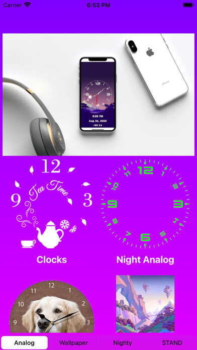 Emulate iPhone app Analog Clock - Stand Face Time using MyAndroid Emulate iPhone app Analog Clock - Stand Face Time using MyAndroid