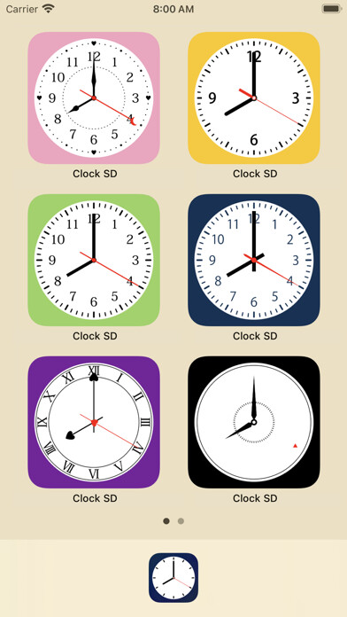 Emulate iPhone app Analog Clock Widget - Clock SD using MyAndroid Emulate iPhone app Analog Clock Widget - Clock SD using MyAndroid