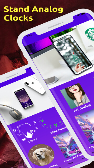 Emulate iPhone app Analog Clock ~ Stand Face Time using MyAndroid Emulate iPhone app Analog Clock ~ Stand Face Time using MyAndroid