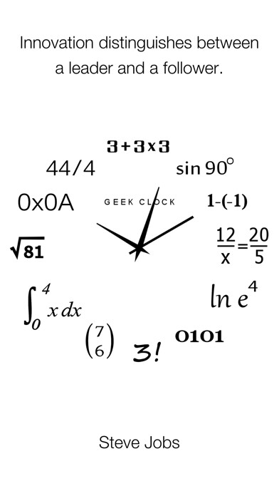 Emulate iPhone app Analog Geek Clock using MyAndroid Emulate iPhone app Analog Geek Clock using MyAndroid