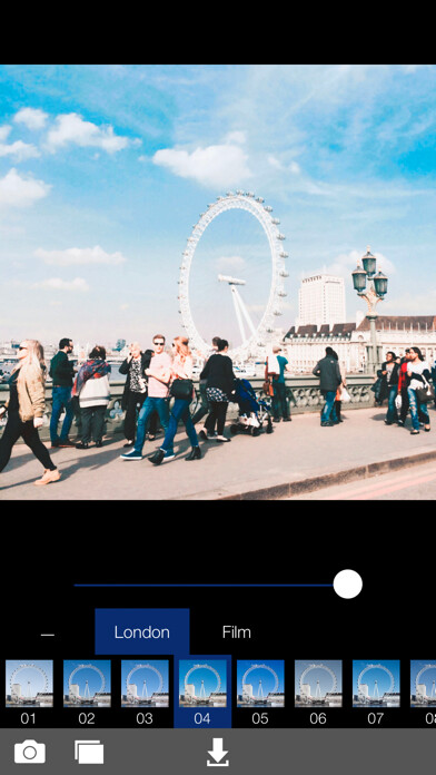 Emulate iPhone app Analog London using MyAndroid