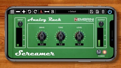Emulate iPhone app Analog Rack Screamer using MyAndroid