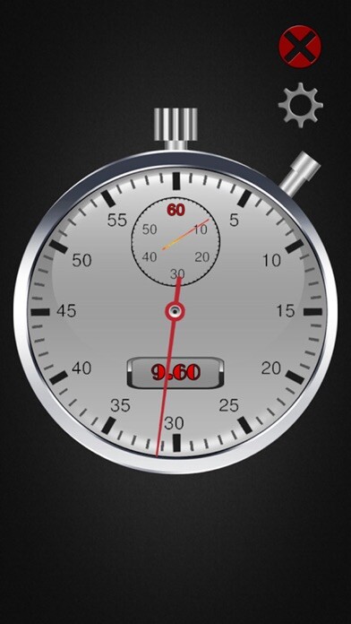 Emulate iPhone app Analogue Timer Stopwatch using MyAndroid