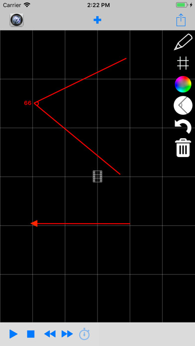 Emulate iPhone app Analyzer by Sportalyzer using MyAndroid