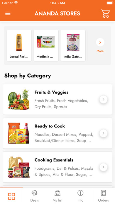 Emulate iPhone app ANANDA STORES using MyAndroid Emulate iPhone app ANANDA STORES using MyAndroid