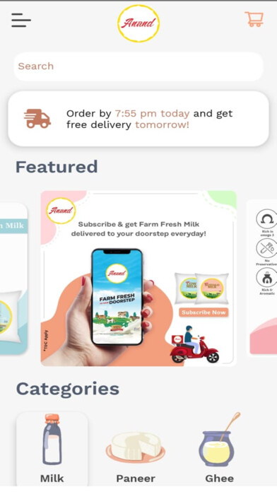 Emulate iPhone app Anand Fresh using MyAndroid Emulate iPhone app Anand Fresh using MyAndroid