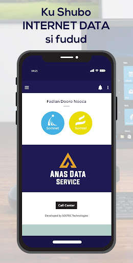 Run android online APK Anas Data Service from MyAndroid or emulate Anas Data Service using MyAndroid