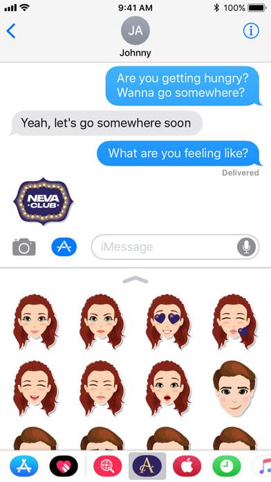 Emulate iPhone app Anastasia Stickers using MyAndroid Emulate iPhone app Anastasia Stickers using MyAndroid