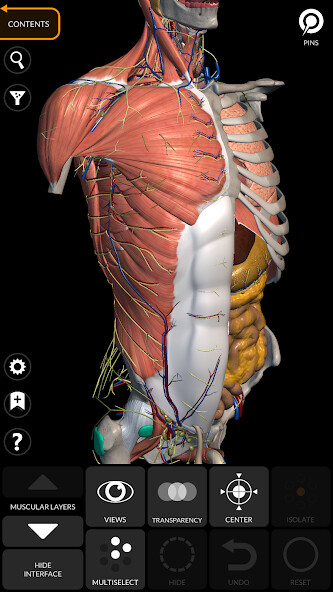 Emulate iPhone app Anatomy 3D Atlas using MyAndroid Emulate iPhone app Anatomy 3D Atlas using MyAndroid