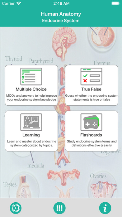 Emulate iPhone app Anatomy : Endocrine System using MyAndroid Emulate iPhone app Anatomy : Endocrine System using MyAndroid