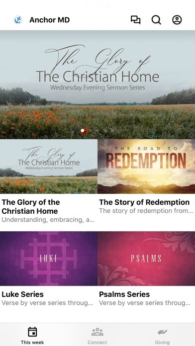 Emulate iPhone app Anchor Baptist Millersville using MyAndroid Emulate iPhone app Anchor Baptist Millersville using MyAndroid