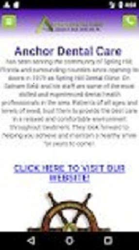 Emulate Android APK Anchor Dental Care