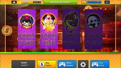 Emulate iPhone app Ancient Dragon Slots - Amazing 5 Reel Free Casino using MyAndroid