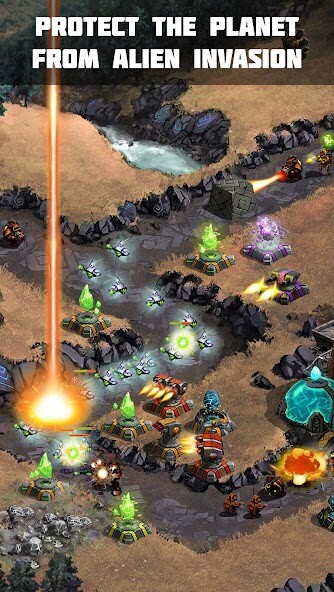Emulate iPhone app Ancient Planet Tower Defense using MyAndroid