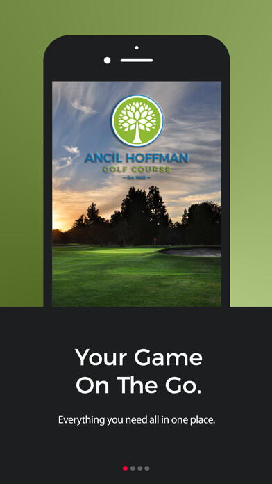 Emulate iPhone app Ancil Hoffman Golf Course using MyAndroid