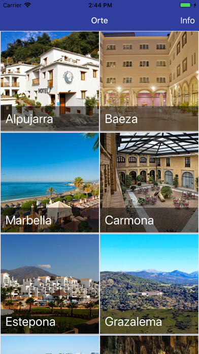 Emulate iPhone app Andalusien Rundreise using MyAndroid Emulate iPhone app Andalusien Rundreise using MyAndroid