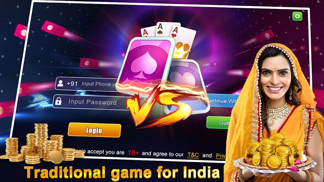 Run android online APK Andar Bahar:3 Patti Slots from MyAndroid or emulate Andar Bahar:3 Patti Slots using MyAndroid