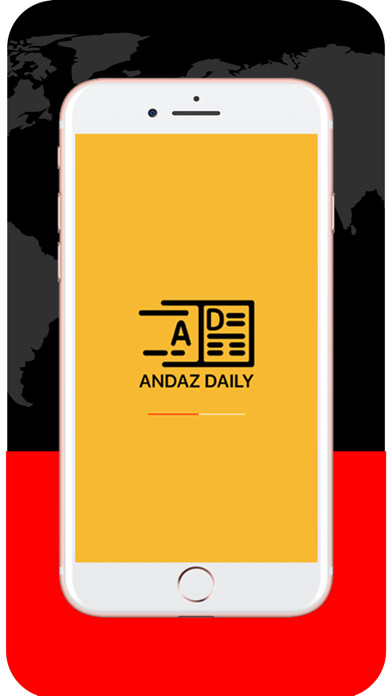 Emulate iPhone app Andaz Daily using MyAndroid