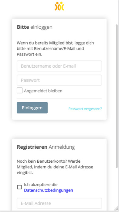 Emulate iPhone app AnDeinerSeite.App using MyAndroid