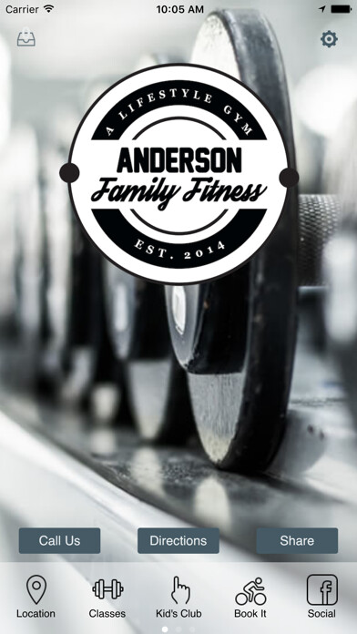 Emulate iPhone app Anderson Family Fitness using MyAndroid Emulate iPhone app Anderson Family Fitness using MyAndroid
