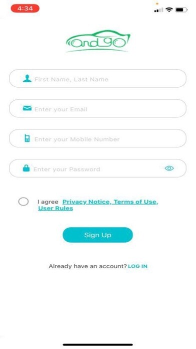 Emulate iPhone app AndGo Driver using MyAndroid Emulate iPhone app AndGo Driver using MyAndroid