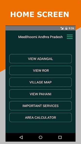 Emulate Android APK Andhra Pradesh Land -MeeBhoomi Emulate Android APK Andhra Pradesh Land -MeeBhoomi