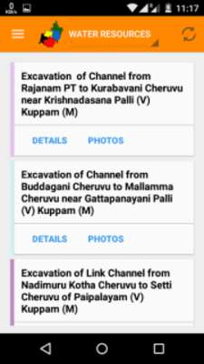 Emulate Android APK Andhra Pradesh WorkStatus