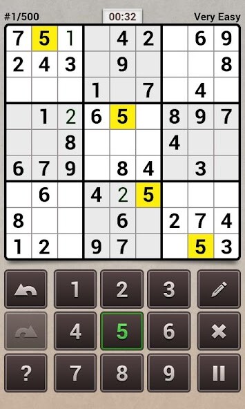 Run android online APK Andoku Sudoku 2 from MyAndroid or emulate Andoku Sudoku 2 using MyAndroid