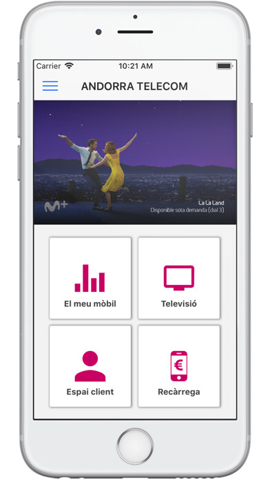 Emulate iPhone app Andorra Telecom using MyAndroid Emulate iPhone app Andorra Telecom using MyAndroid