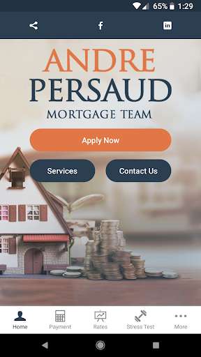 Emulate Android APK Andre Persaud Mortgage App