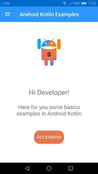Run android online APK Android Kotlin Examples from MyAndroid or emulate Android Kotlin Examples using MyAndroid