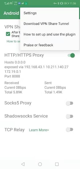 Run android online APK Android Proxy Server Pro from MyAndroid or emulate Android Proxy Server Pro using MyAndroid
