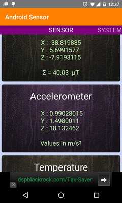 Emulate Android APK Android Sensor