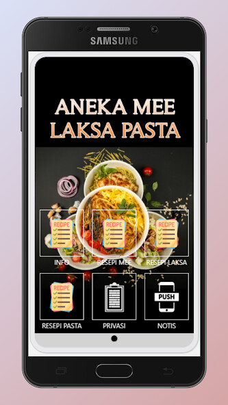 Emulate Android APK Aneka Mee Laksa Pasta