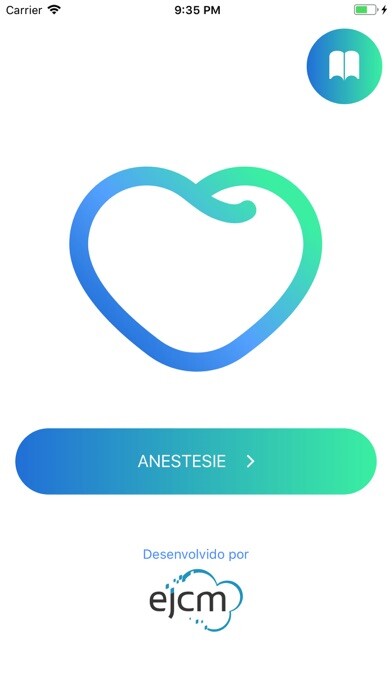 Emulate iPhone app Anestesia do Bem using MyAndroid