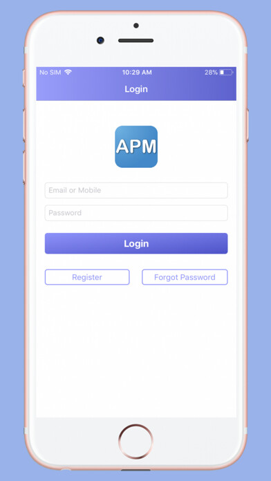 Emulate iPhone app Anesthesia Practice Manager using MyAndroid