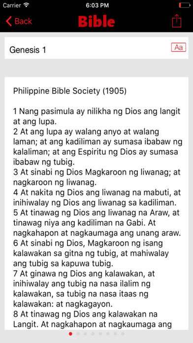 Emulate iPhone app Ang Biblia using MyAndroid Emulate iPhone app Ang Biblia using MyAndroid