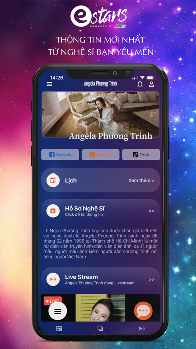 Emulate iPhone app Angela Phương Trinh using MyAndroid Emulate iPhone app Angela Phương Trinh using MyAndroid