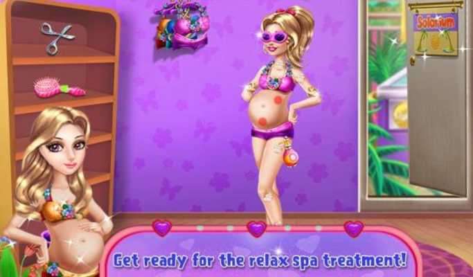 Emulate Android APK Angelina Pregnant Relax Spa
