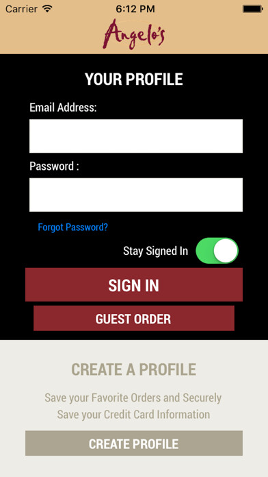 Emulate iPhone app Angelo’s Pizza using MyAndroid Emulate iPhone app Angelo’s Pizza using MyAndroid