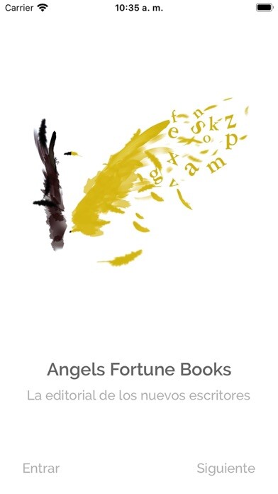 Emulate iPhone app Angels Fortune Books using MyAndroid