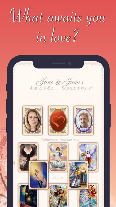 Emulate iPhone app Angel Tarot Love using MyAndroid Emulate iPhone app Angel Tarot Love using MyAndroid