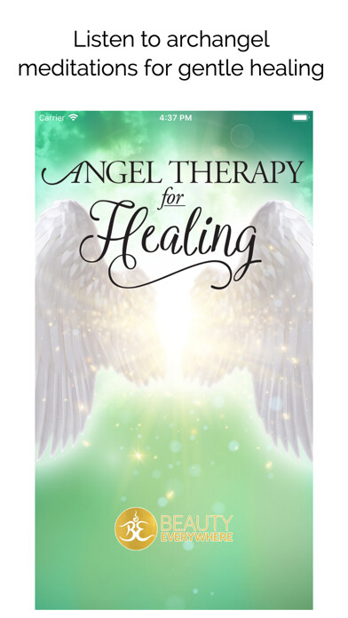 Emulate iPhone app Angel Therapy for Healing using MyAndroid