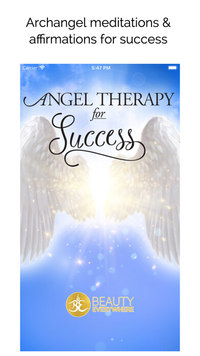 Emulate iPhone app Angel Therapy for Success using MyAndroid