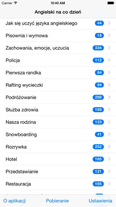 Emulate iPhone app Angielski na co dzie? using MyAndroid Emulate iPhone app Angielski na co dzie? using MyAndroid