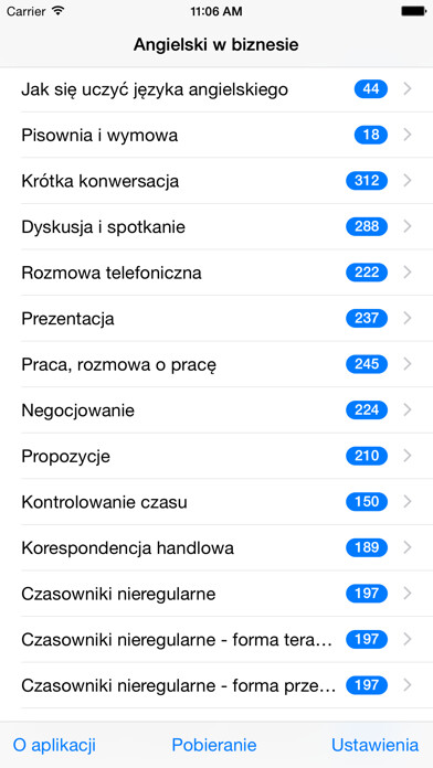 Emulate iPhone app Angielski w biznesie using MyAndroid Emulate iPhone app Angielski w biznesie using MyAndroid