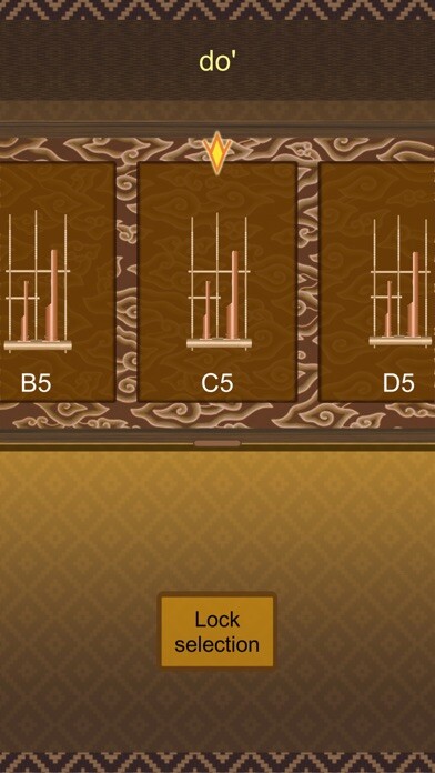 Emulate iPhone app Angklung Bina Nusantara using MyAndroid