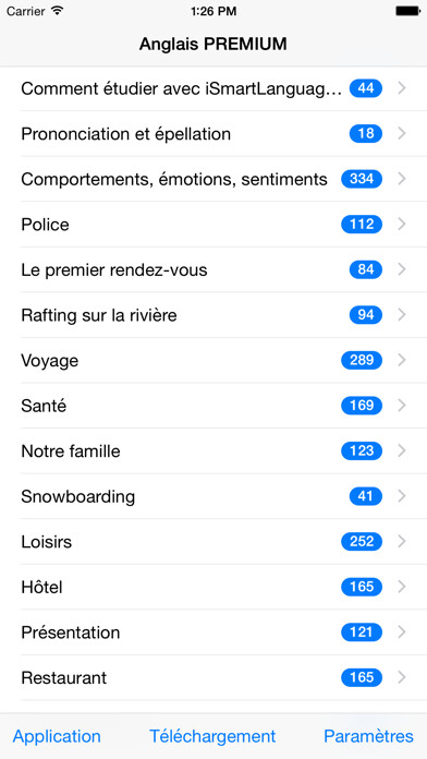 Emulate iPhone app Anglais PREMIUM using MyAndroid Emulate iPhone app Anglais PREMIUM using MyAndroid