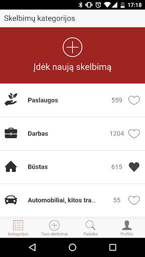 Run android online APK Anglija.lt skelbimai from MyAndroid or emulate Anglija.lt skelbimai using MyAndroid