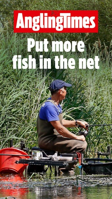 Emulate iPhone app Angling Times: All about fish using MyAndroid